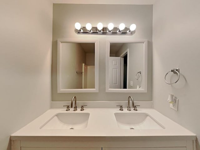 1232 Pinedale Cir NW, Conyers, GA 30012 - bathroom with double vanity