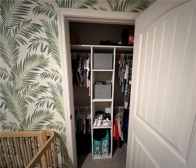 view of closet