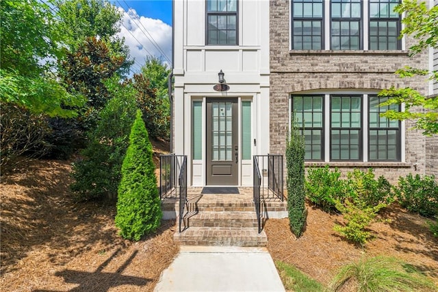 343 Concord St, Alpharetta, GA 30009 - entrance to property with brick siding