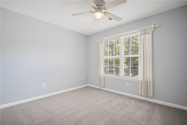 405 Sable Ct, Milton, GA 30004 - spare room with carpet floors and ceiling fan