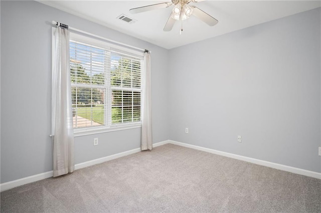 405 Sable Ct, Milton, GA 30004 - spare room featuring carpet, healthy amount of natural light, and ceiling fan