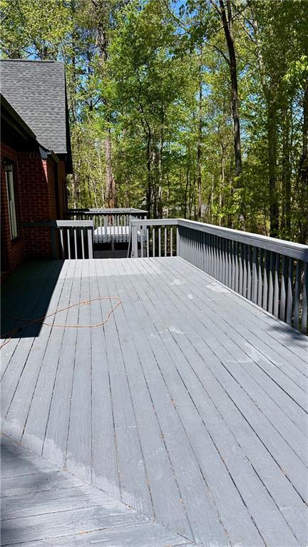 225 Austin Oaks Dr SE, Ellenwood, GA 30294 - view of wooden deck