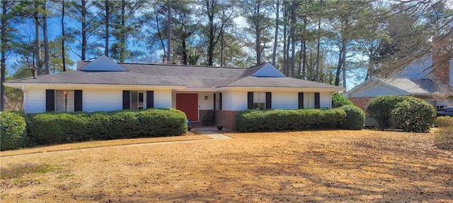 view of ranch-style house