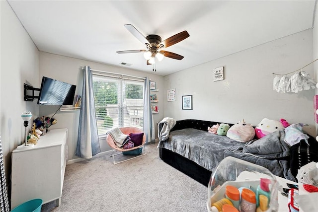 402 Homestead Dr, Dallas, GA 30157 - carpeted bedroom with ceiling fan and baseboards
