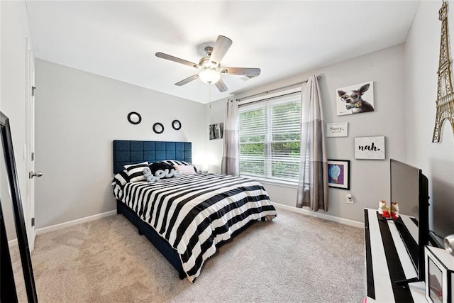 402 Homestead Dr, Dallas, GA 30157 - bedroom with carpet and a ceiling fan