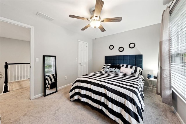 402 Homestead Dr, Dallas, GA 30157 - carpeted bedroom with ceiling fan and baseboards