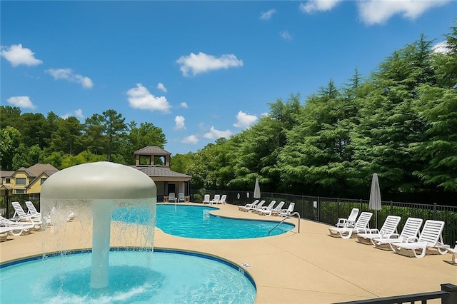 402 Homestead Dr, Dallas, GA 30157 - community pool featuring a patio