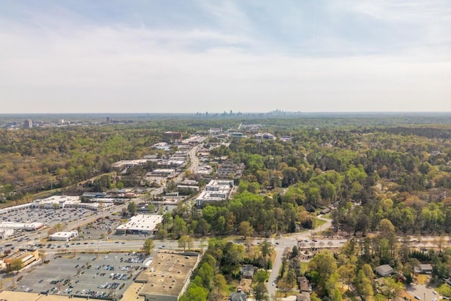 6795 Brandon Mill Rd, Atlanta, GA 30328 - aerial view of property and surrounding area with a forest