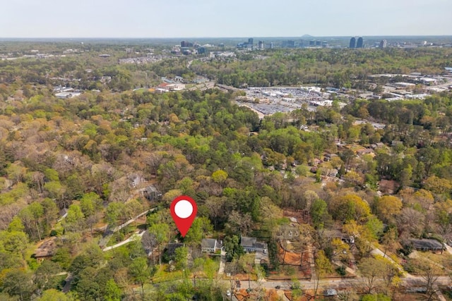 6795 Brandon Mill Rd, Atlanta, GA 30328 - view of property location featuring a heavily wooded area