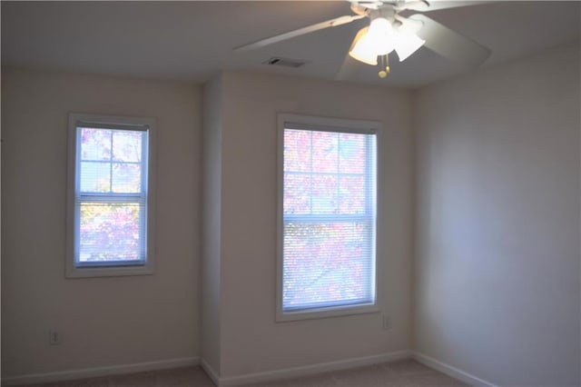 2955 Briaroak Dr, Duluth, GA 30096 - unfurnished room with baseboards and a ceiling fan