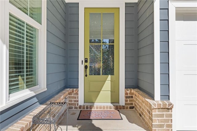 view of entrance to property