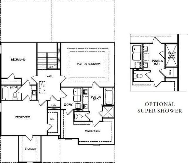 5579 Spring St, Flowery Branch, GA 30542 - view of property floor plan
