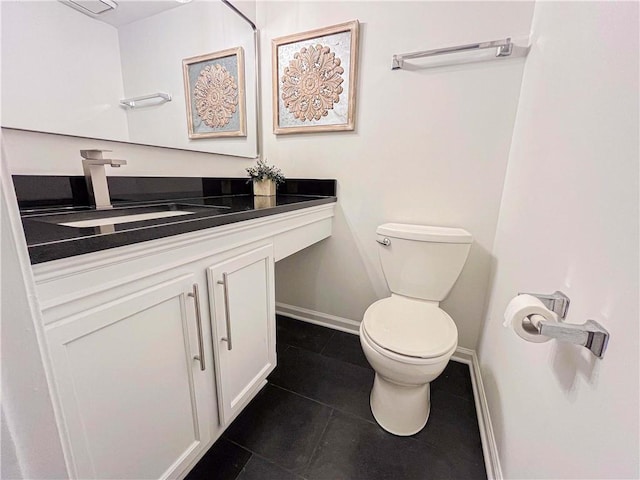 3150 Stratford Green Pl, Avondale Estates, GA 30002 - half bath featuring tile patterned floors and vanity