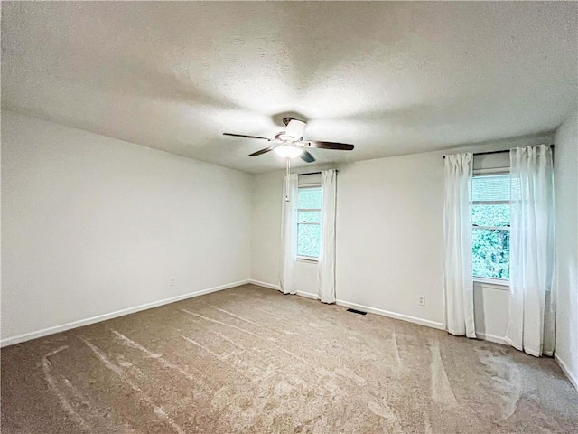 3150 Stratford Green Pl, Avondale Estates, GA 30002 - unfurnished room with a ceiling fan, a textured ceiling, and carpet