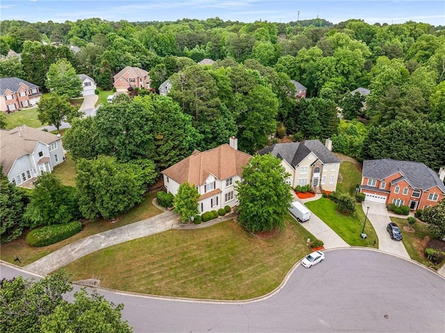 600 Oakmont Hl, Duluth, GA 30097 - aerial perspective of suburban area featuring a forest