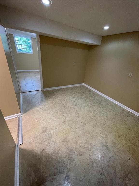 6399 Boca Grande Blvd, Forest Park, GA 30297 - basement featuring recessed lighting and baseboards
