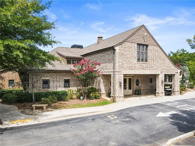 640 Greenview Ter, Milton, GA 30004 - view of home's exterior with brick siding