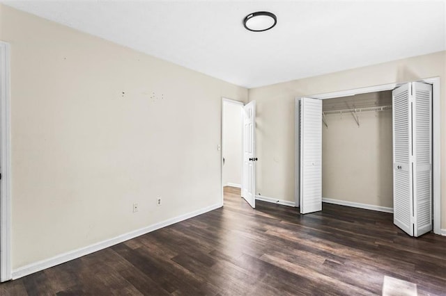 4146 Monclair Dr, Columbus, GA 31907 - unfurnished bedroom with wood finished floors and a closet
