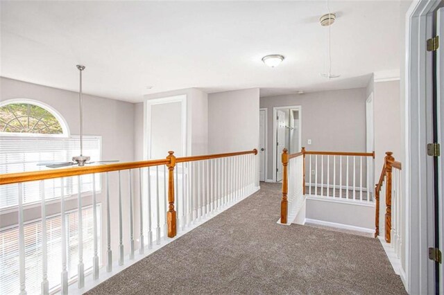 4609 Mctyre Way, Marietta, GA 30064 - corridor with carpet flooring and an upstairs landing