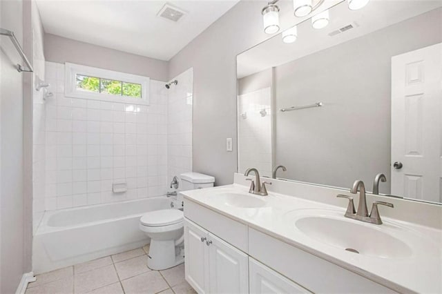 4609 Mctyre Way, Marietta, GA 30064 - bathroom with visible vents, a sink, and toilet