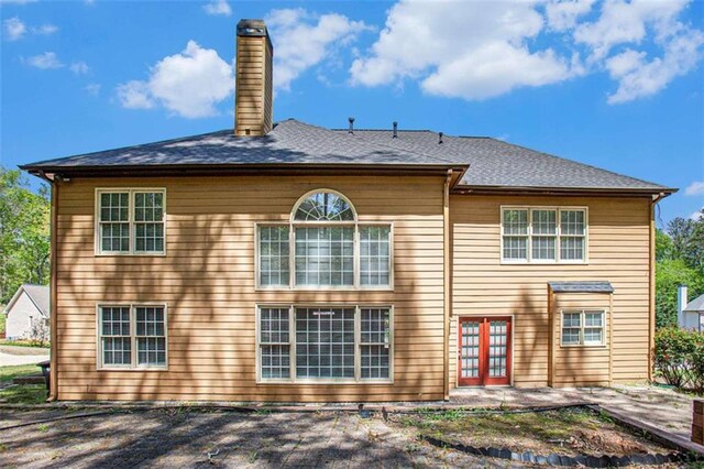 4609 Mctyre Way, Marietta, GA 30064 - rear view of property with a patio and a chimney