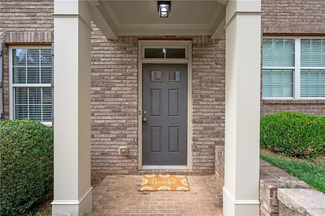 view of property entrance