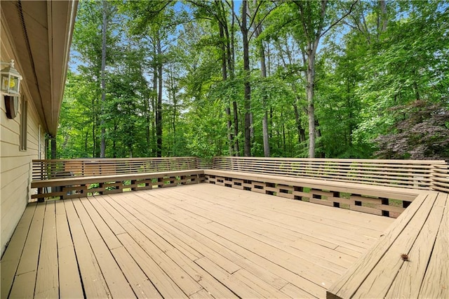 1920 Jett Ridge Rd, Cumming, GA 30041 - wooden terrace with view of scattered trees