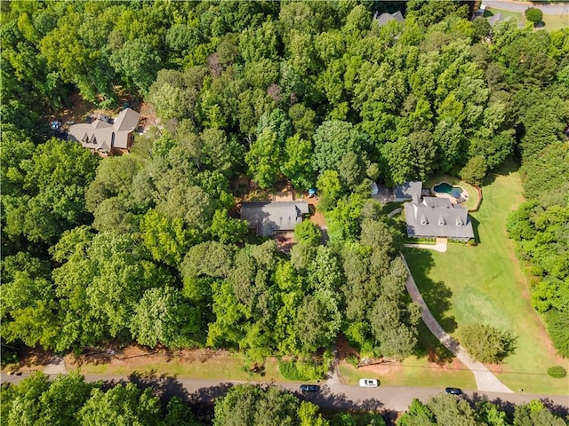1920 Jett Ridge Rd, Cumming, GA 30041 - aerial view of a heavily wooded area
