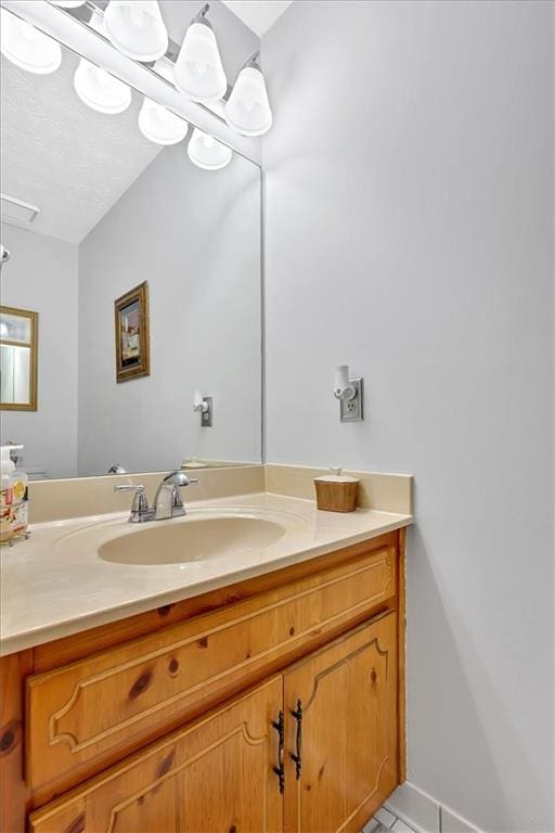 40 Picketts Forge Dr W, Acworth, GA 30101 - bathroom with vanity and tile patterned flooring