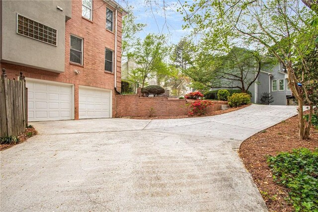 exterior space with driveway