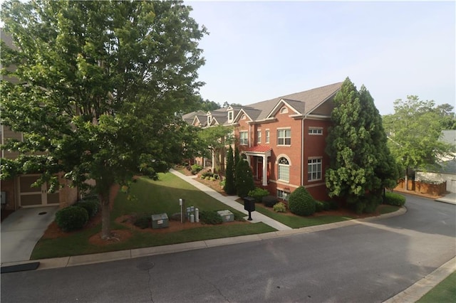4875 Carre Way, Alpharetta, GA 30022 - view of front of home with driveway