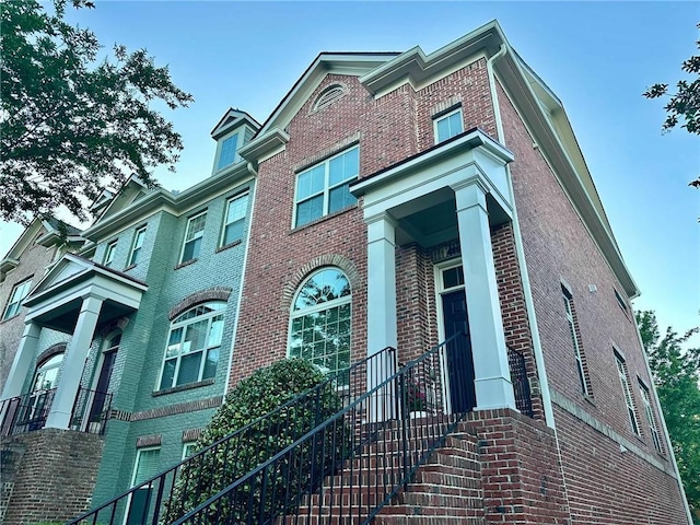 4875 Carre Way, Alpharetta, GA 30022 - view of front of property with brick siding
