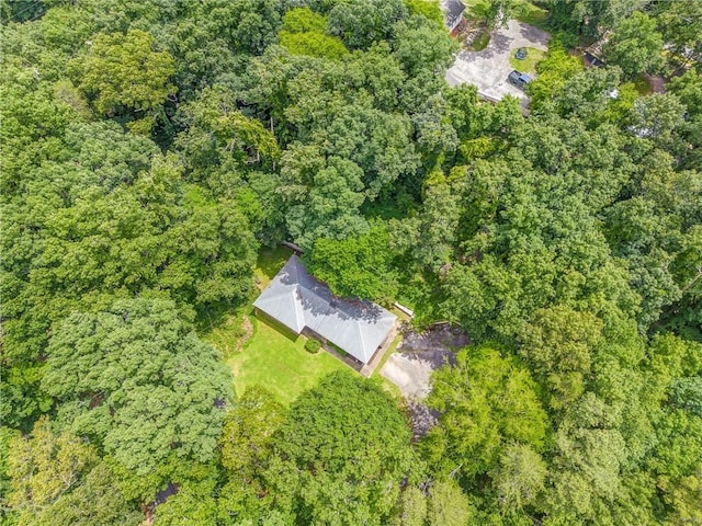 103 White Cir, Rockmart, GA 30153 - aerial overview of property's location with a forest