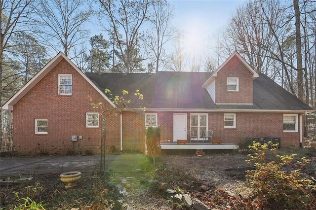 view of rear view of house