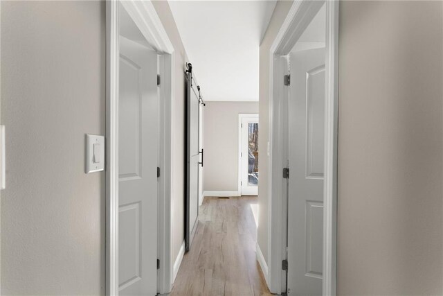 4635 Dawsonville Hwy, Gainesville, GA 30506 - hallway with light wood-style flooring and baseboards