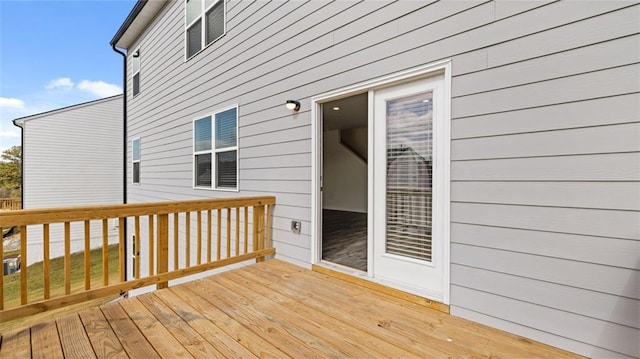 1316 Village Brook Dr, Dacula, GA 30019 - view of wooden deck