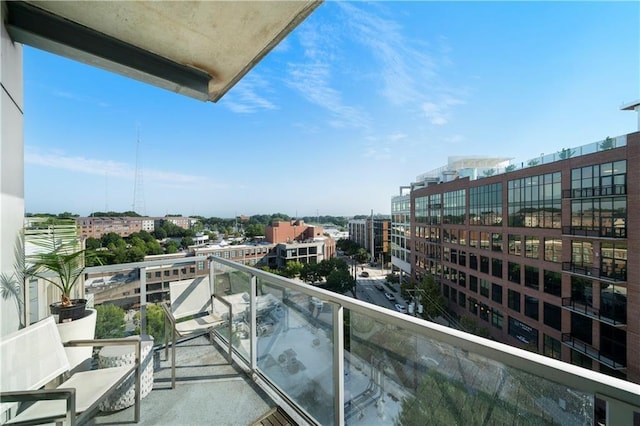1100 Howell Mill Rd NW Unit 708, Atlanta, GA 30318 - balcony featuring a view of city