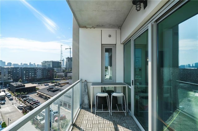 1100 Howell Mill Rd NW Unit 708, Atlanta, GA 30318 - balcony featuring a city view