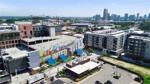 1100 Howell Mill Rd NW Unit 708, Atlanta, GA 30318 - drone / aerial view of city skyline