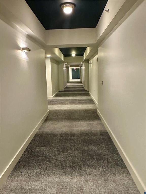 1100 Howell Mill Rd NW Unit 708, Atlanta, GA 30318 - corridor with carpet flooring