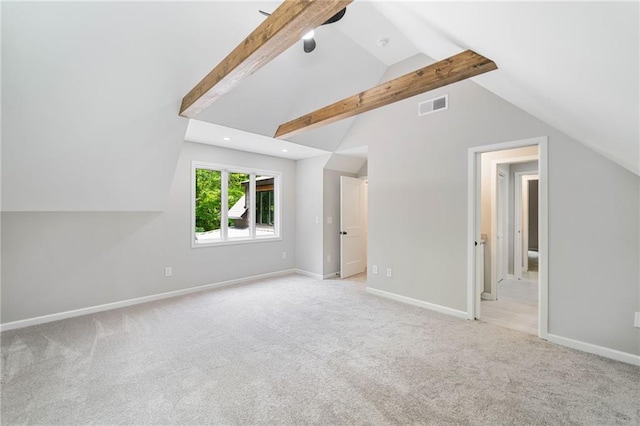 4189 Tamarack Dr, Jasper, GA 30143 - unfurnished living room with light colored carpet, baseboards, and recessed lighting
