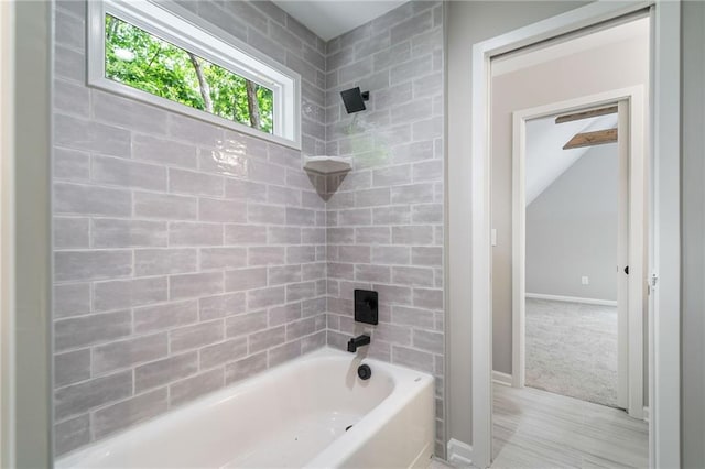4189 Tamarack Dr, Jasper, GA 30143 - full bath featuring shower / bathtub combination and baseboards