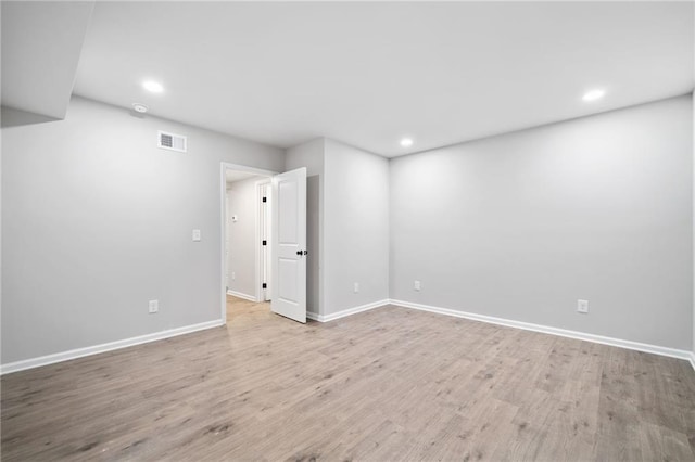 4189 Tamarack Dr, Jasper, GA 30143 - unfurnished room featuring recessed lighting, baseboards, and wood finished floors