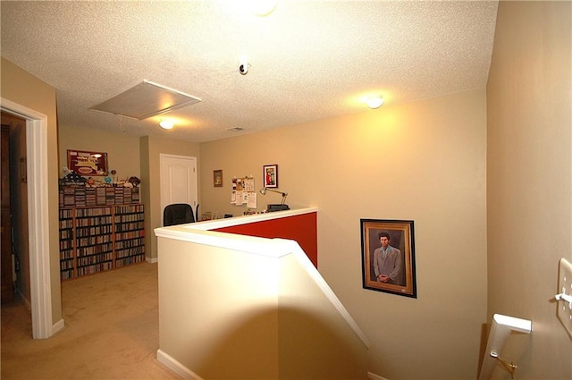 70 Darbys Crossing Ct, Hiram, GA 30141 - bar with a textured ceiling, light colored carpet, and baseboards