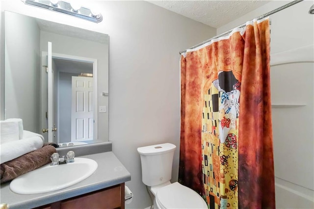 5351 Paramount View Way, Sugar Hill, GA 30518 - full bath featuring vanity and a textured ceiling