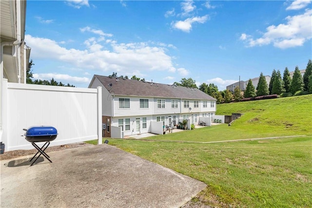 5351 Paramount View Way, Sugar Hill, GA 30518 - rear view of property with a yard and a patio