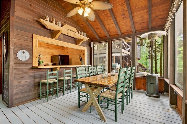 212 Dogpatch Ln, Blue Ridge, GA 30513 - view of sunroom / solarium