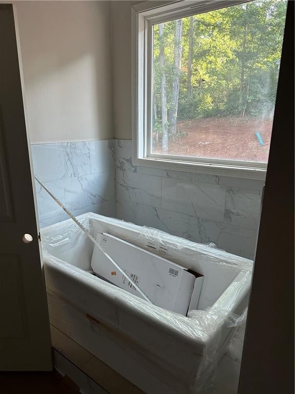 bathroom featuring plenty of natural light