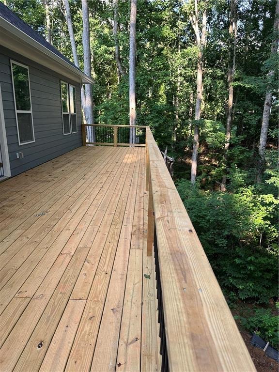 view of deck