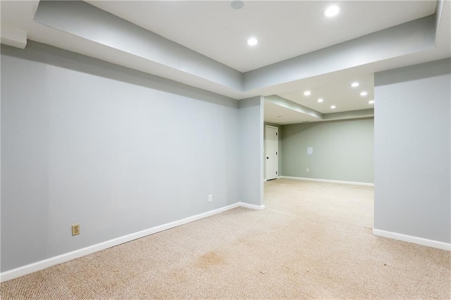 4497 Windsor Oaks Dr, Marietta, GA 30066 - finished basement with carpet flooring and recessed lighting